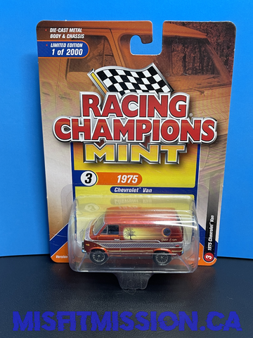 2018 Racing Champions Mint Limited 1 of 2000 1975 Chevrolet Van (New)