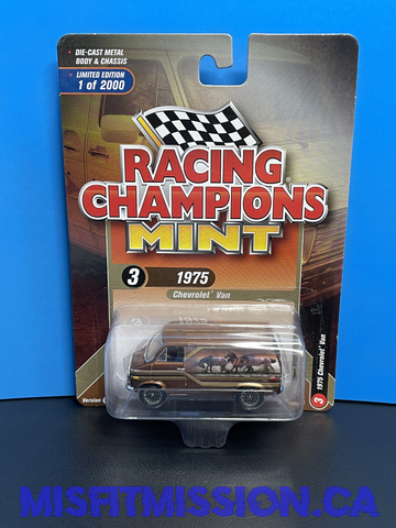 2018 Racing Champions Mint Limited 1 of 2000 1975 Chevrolet Van (New)