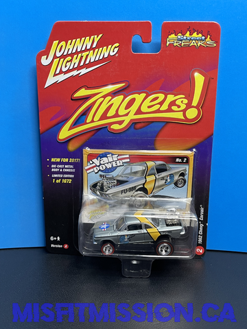 2017 Johnny Lightning Street Freaks Zingers Limited Edition 1 of 1672 1962 Chevy Corvair 'Vair Power (New)