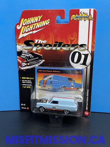 2017 Johnny Lightning Street Freaks The Spoilers Limited Edition 1 of 1672 1964 Ford Falcon Delivery (New)