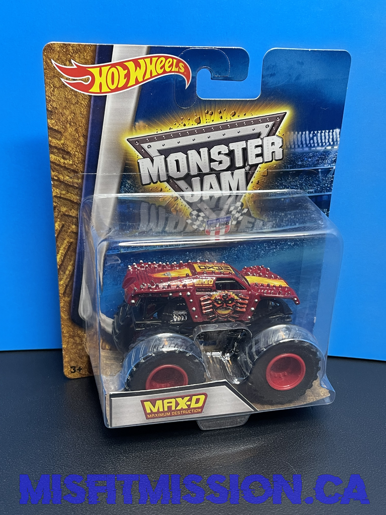 Hot wheels monster jam max d sales