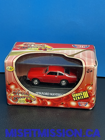 Motor Max Fresh Cherries Series 3 1970 Ford Maverick 1:87(New)