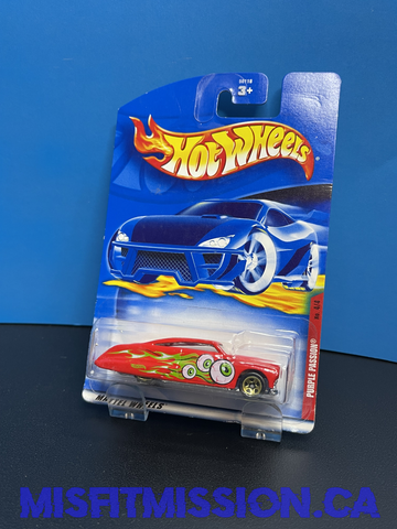2001 Hot Wheels Purple Passion 4 of 4 #80 (New)