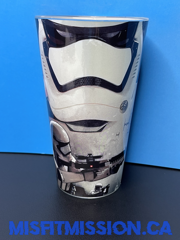 Star Wars Stormtrooper 16oz. Glass Cup (New)
