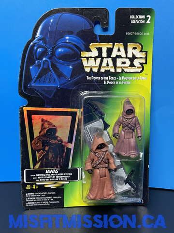 1996 Star Wars Power of The Force Jawas (New)