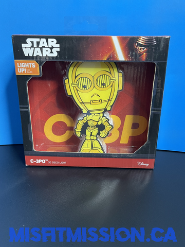 3D FX Plastic C-3PO Light (New)