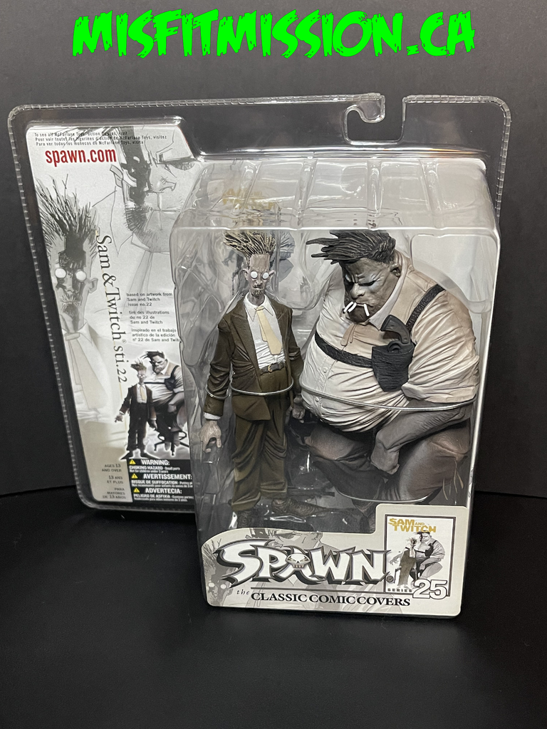 Spawn Classic Comic Book Covers Series 25 Sam and Twitch 3 Smoke