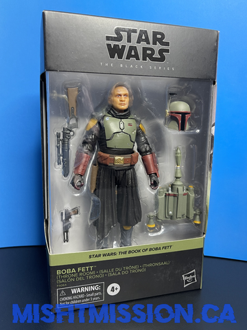 Star Wars Black Series The Book of Boba Fett Boba Fett Throne Room (New)