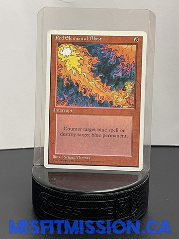 Magic the Gathering: Red Fourth Edition Red Elemental Blast