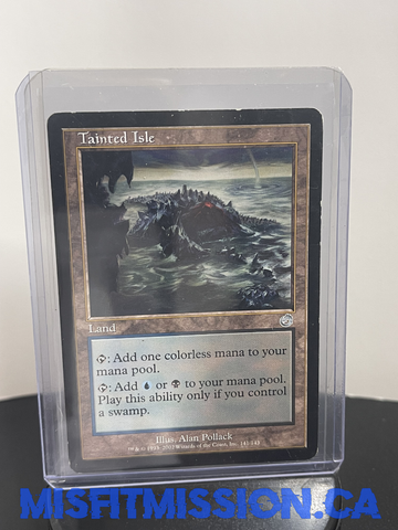 Magic the Gathering: Blue Black Torment Tainted Isle Land