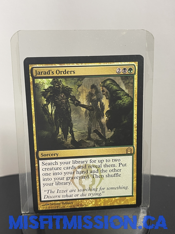 Magic the Gathering: Black Green Return To Ravnica Jarad's Orders