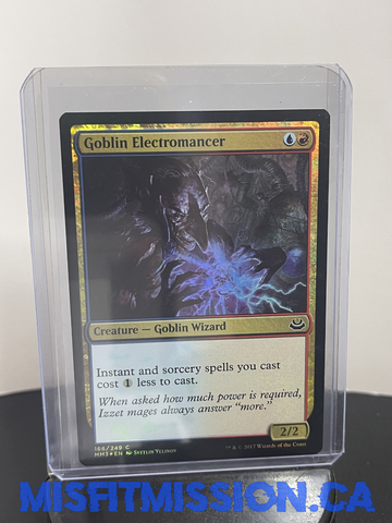 Magic the Gathering: Blue Red Modern Masters 2017 Edition Goblin Electromancer Foil