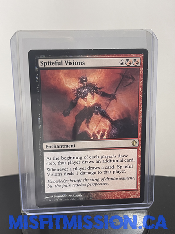 Magic the Gathering: Black Red Commander 2013 Spiteful Visions