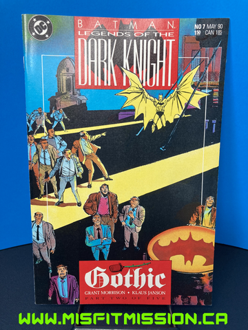 DC Comics 1990 Batman Legends of The Dark Knight #7 Gothic Part 2 of 5