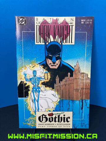 DC Comics 1990 Batman Legends of The Dark Knight #8 Gothic Part 3 of 5