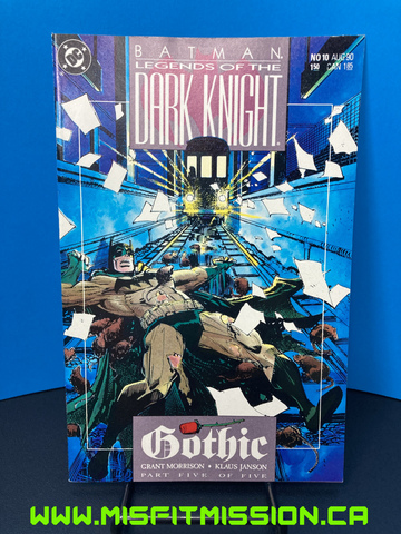 DC Comics 1990 Batman Legends of The Dark Knight #10 Gothic Part 5 of 5