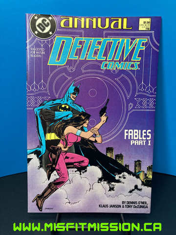 DC Comics Annual 1988 Batman Detective Comics #1 Fables Part 1