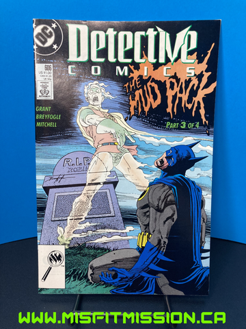 DC Comics 1989 Batman Detective Comics #606 3 of 4 The Mud Pack