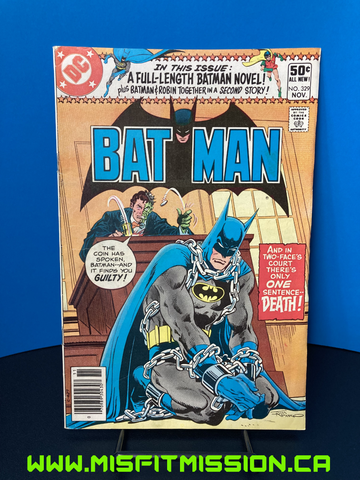 DC Comics November 1980 Batman #329