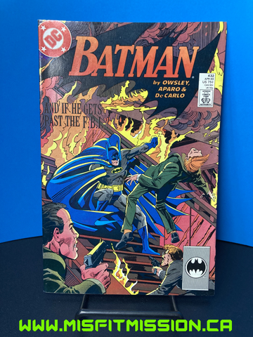 DC Comics April 1989 Batman #432