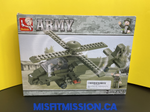 Sluban Army Land Forces G7 Helicopter (New)