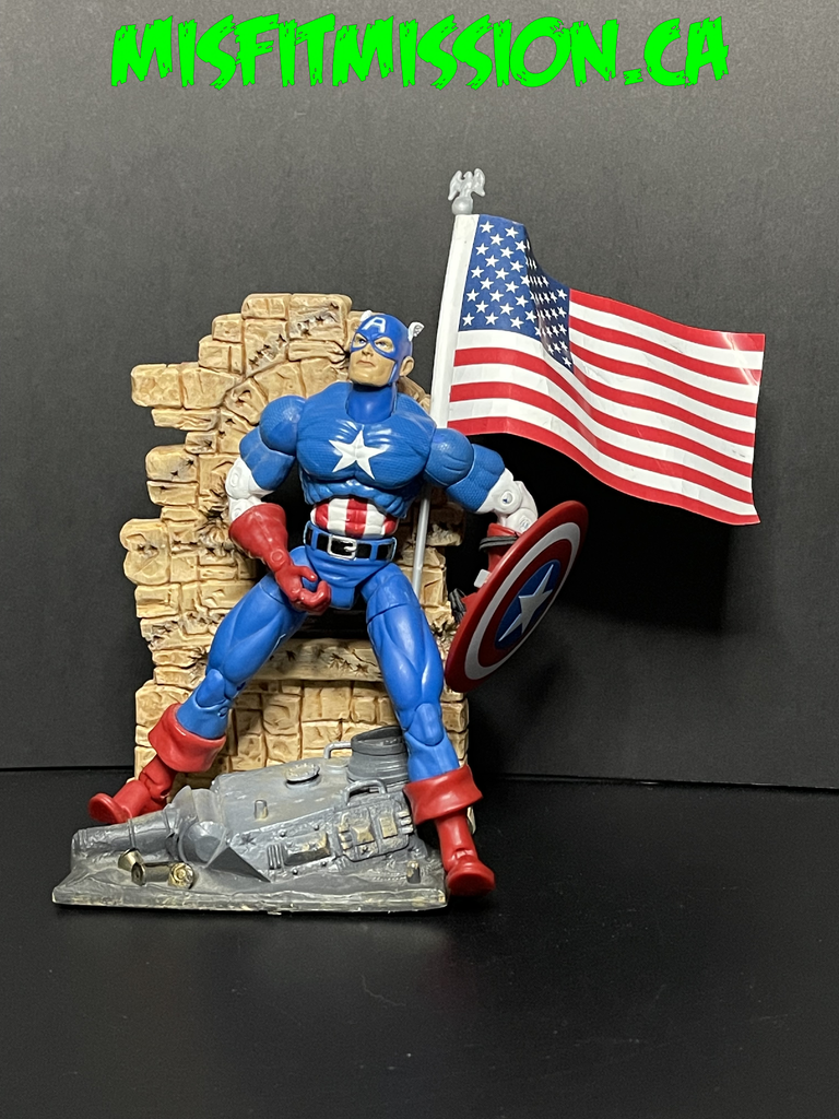 Marvel legends captain on sale america toy biz