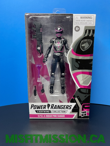 Power Rangers Lighting Collection S.P.D. A Squad Pink Ranger (New)