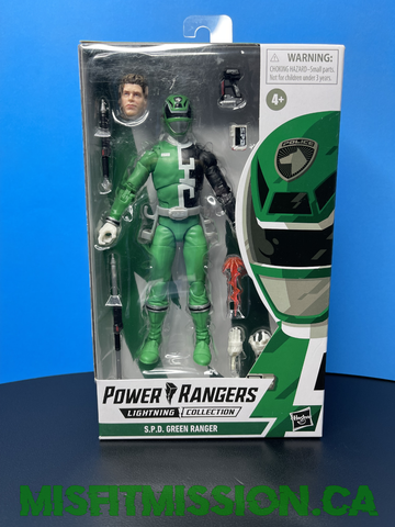 Power Rangers Lighting Collection S.P.D. Green Ranger (New)