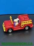 Vintage 1966 Aviva Snoopy Fire Truck