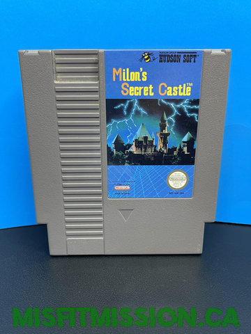 Vintage NES Milon's Secret Castle