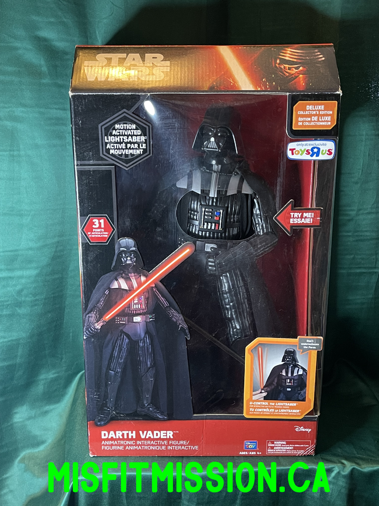 Darth deals vader animatronic