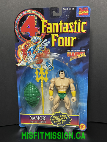 Toy Biz 1995 Fantastic Four Namor The Sub-Mariner (New)