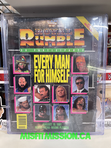 WWF Presents Royal Rumble January 19, 1991 Official Souvenir Edition