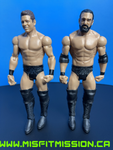 Mattel WWE Tag Team Pack Miz and Damien Mizdow Sandow