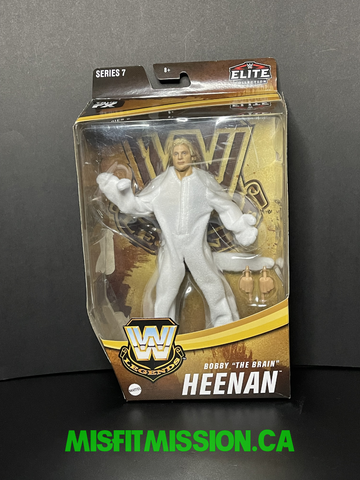 Mattel Elite Legends Collection Bobby The Brain Heenan In The Weasel Suit (New)