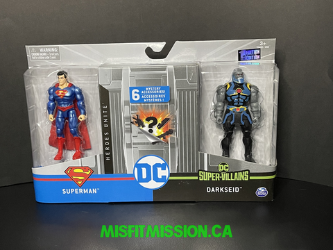 DC Heroes Unite Superman Super-Villains Darkseid 32 Pack (New)