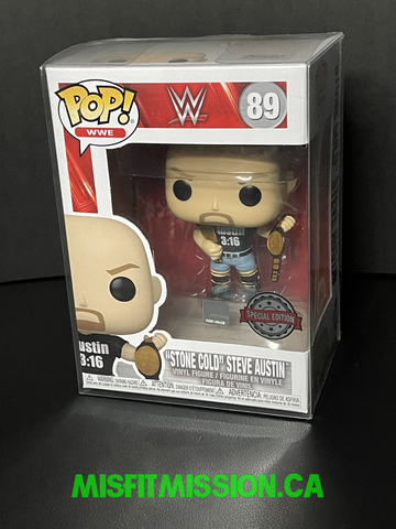 WWE Funko Pop Stone Cold Steve Austin Special Edition #89 (New)