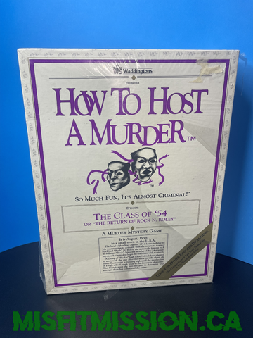 1987 How To Host a Murder Party The Class of 54 (New)