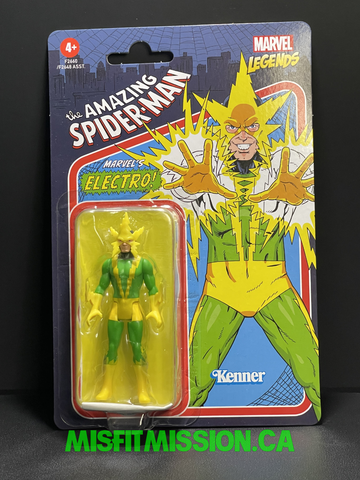 Kenner Marvel Legends 3.75 inch The Amazing Spider-Man Marvel's Electro (New)