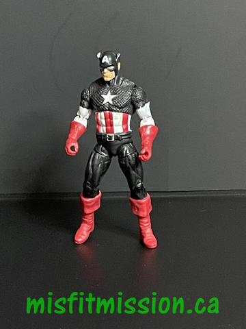 Marvel Universe 3.75 inch 2011 Black Suit Captain America