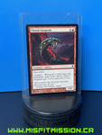 Magic the Gathering: Red Zendikar Creature Insect Plated Geopede