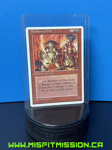 Magic the Gathering: Red 4th Edition Summon Brothers of Fire