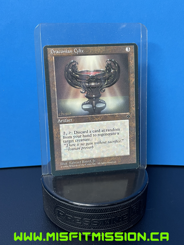 Magic the Gathering: Artifact Fallen Empires Draconian Cylix