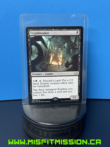 Magic the Gathering: Black Eldrich Moon Creature Zombie Cryptbreaker Rare