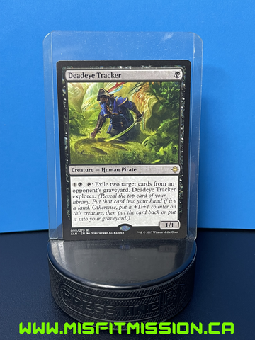 Magic the Gathering: Black Ixalan Creature Human Pirate Deadeye Tracker Rare