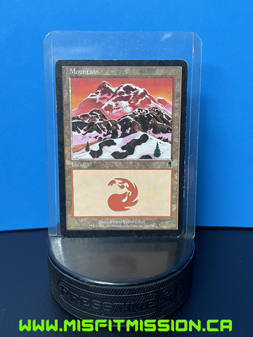 Magic the Gathering: Red Land Mountain 344 Franz Winkel