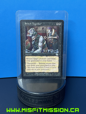 Magic the Gathering: Black Judgement Sorcery Stitch