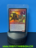 Magic the Gathering: Red Shadows Over Innistrad Creature Human Werewolf Gatstaf Arsonists Foil Card