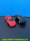 Slot Car Black 1998 Chevrolet Camero With Extra Red Body 1:43 Scale