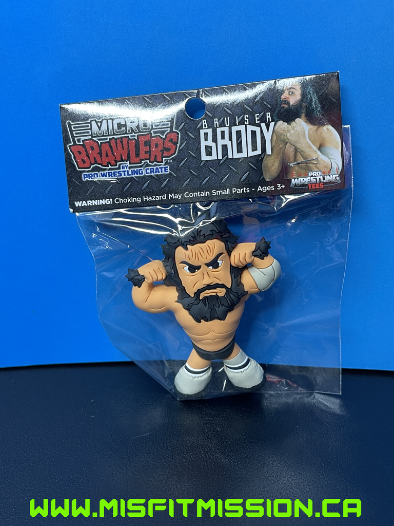 Pro Wrestle Crate Micro Brawlers Bruiser Brody (New) – The Misfit Mission  Collectables